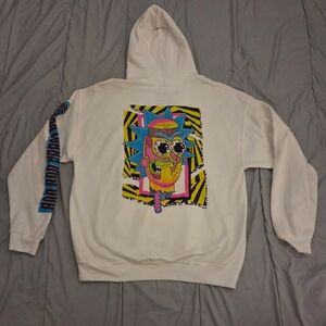 Graphic Hoodie Unisex Adult Swim Rick and Morty Hoodie Size Large